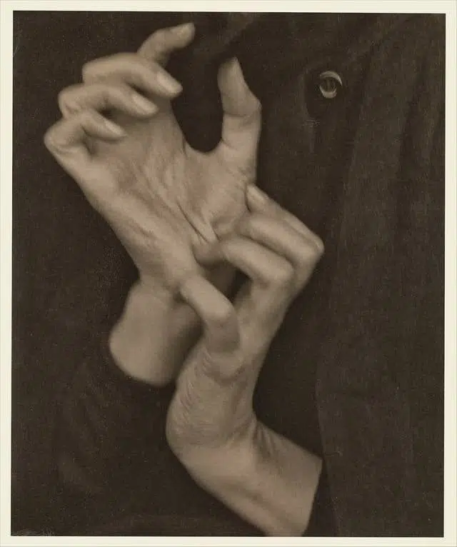 A cover of "People — Hands" cluster. The owner is ed.tsao. The cluster consists of 2 elements.