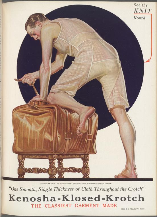 An image uploaded by cosmos on Jul 09, 2024. May present: leyendecker kenosha, underwear.