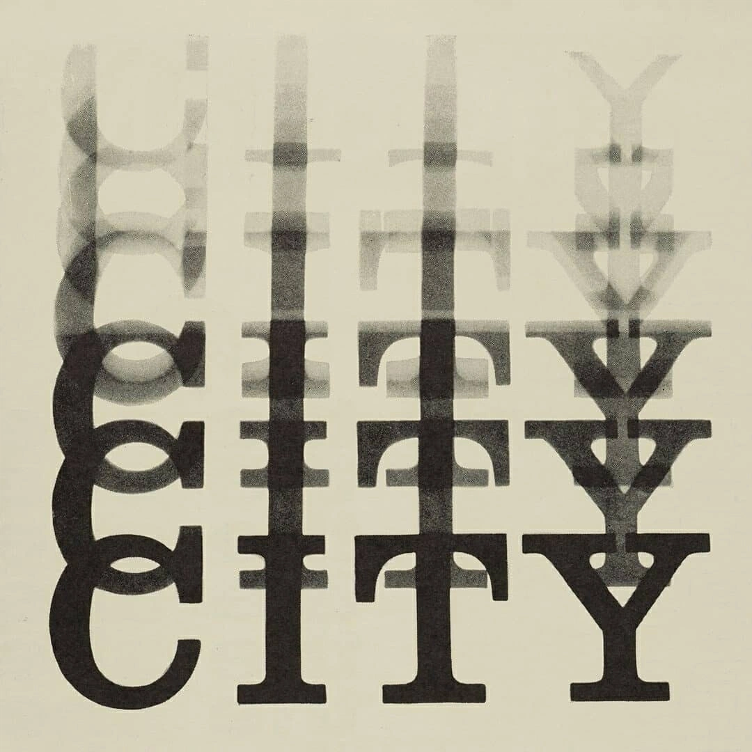 A cover of "Typography" cluster. The owner is chruskelly. The cluster description is "Ascenders, descenders, and all.". The cluster consists of 9 elements.