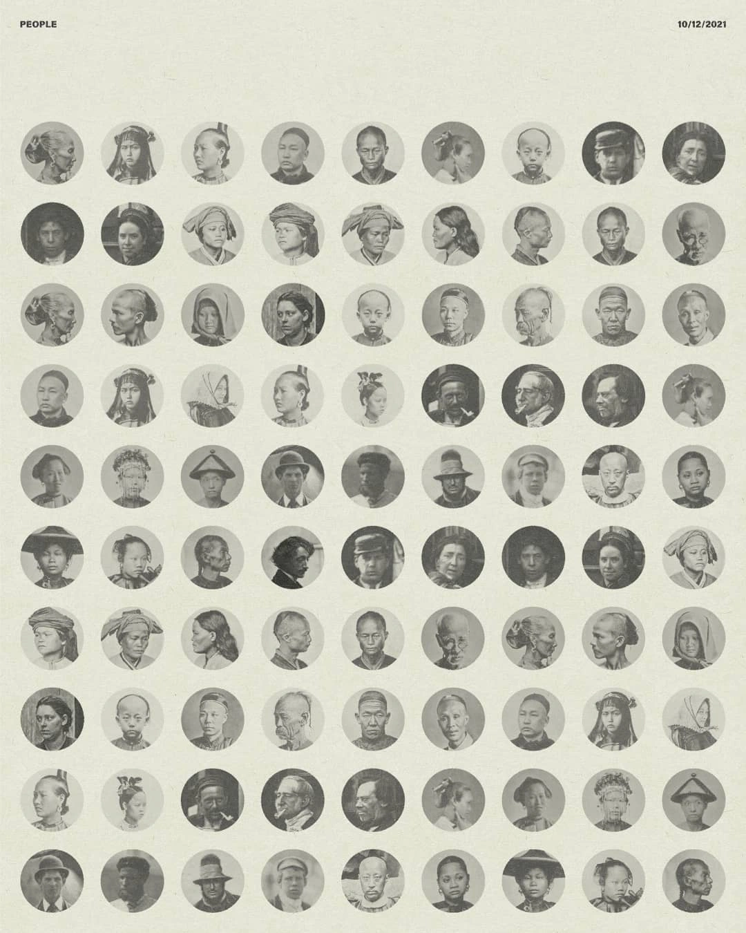 A cover of "Portraits" cluster. The owner is burraphoto. The cluster consists of 267 elements.