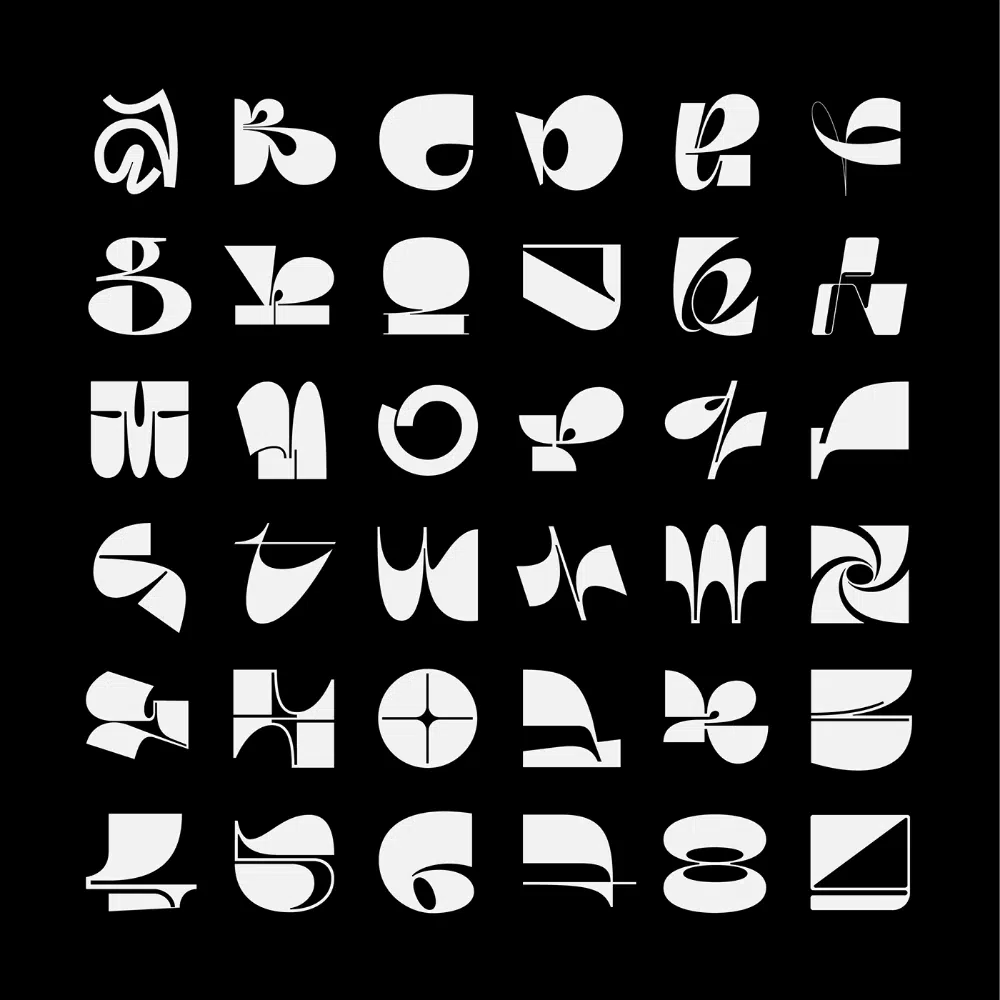 A cover of "Typography" cluster. The owner is isussy. The cluster consists of 89 elements.