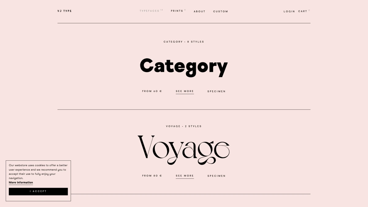 typeface (@perruche) / Cosmos