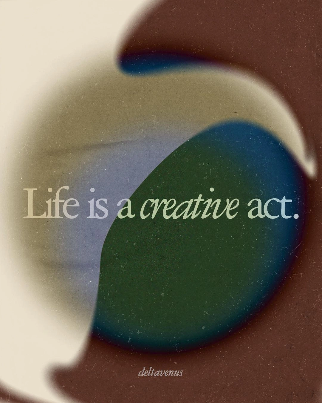 A cover of "The Creative Act" cluster. The owner is effiepoetry. The cluster consists of 6 elements.