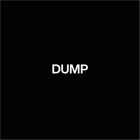 A cover of "DUMP" cluster. The owner is diosimos. The cluster description is "I'll just leave this here..". The cluster consists of 26 elements.