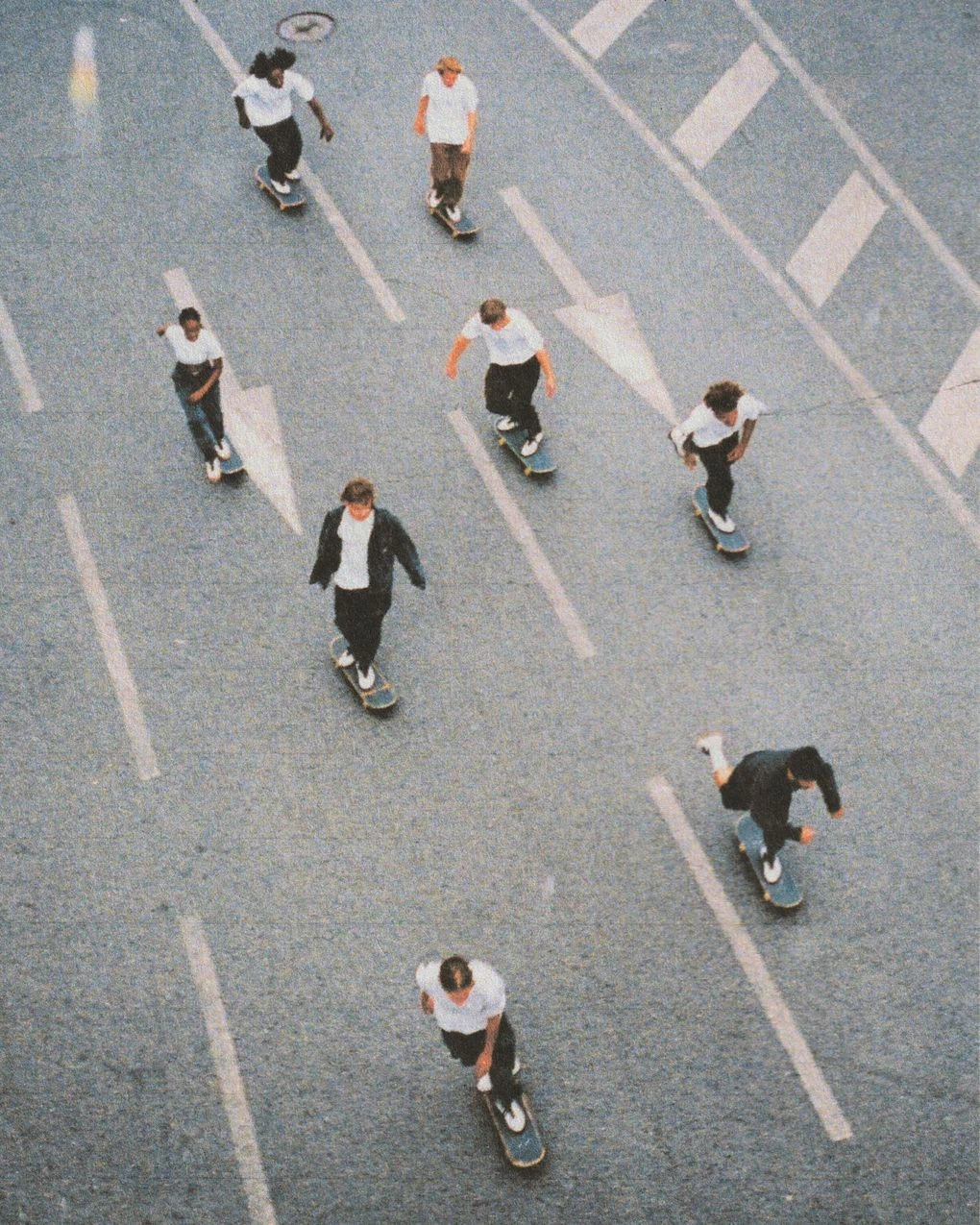 A cover of "Skateboarding" cluster. The owner is matthewctraul. The cluster consists of 18 elements.